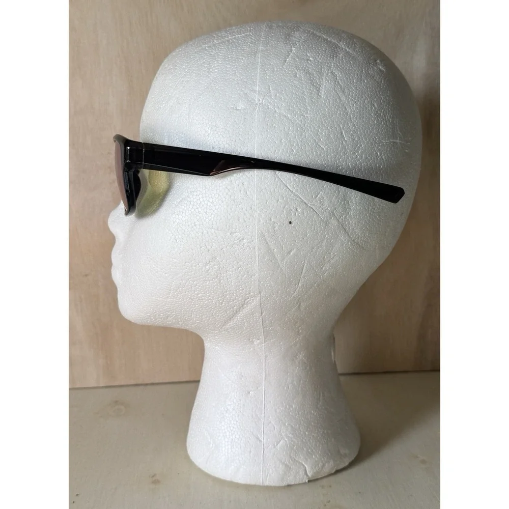 Caliblue Black Polarized Sunglasses Blue Mirror Lenses‎